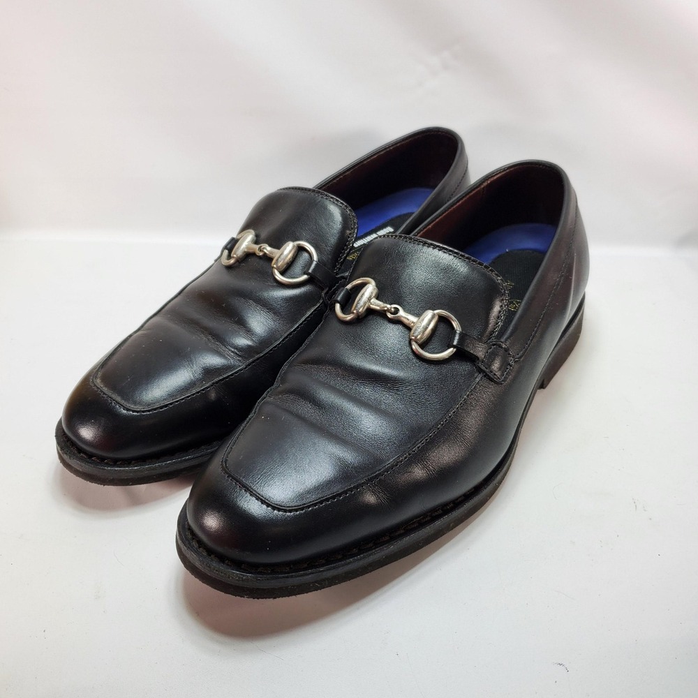 Allen Edmonds Horsebit Loafer 9 D Black Road Warriors Leather Dress‎ Shoes 1754